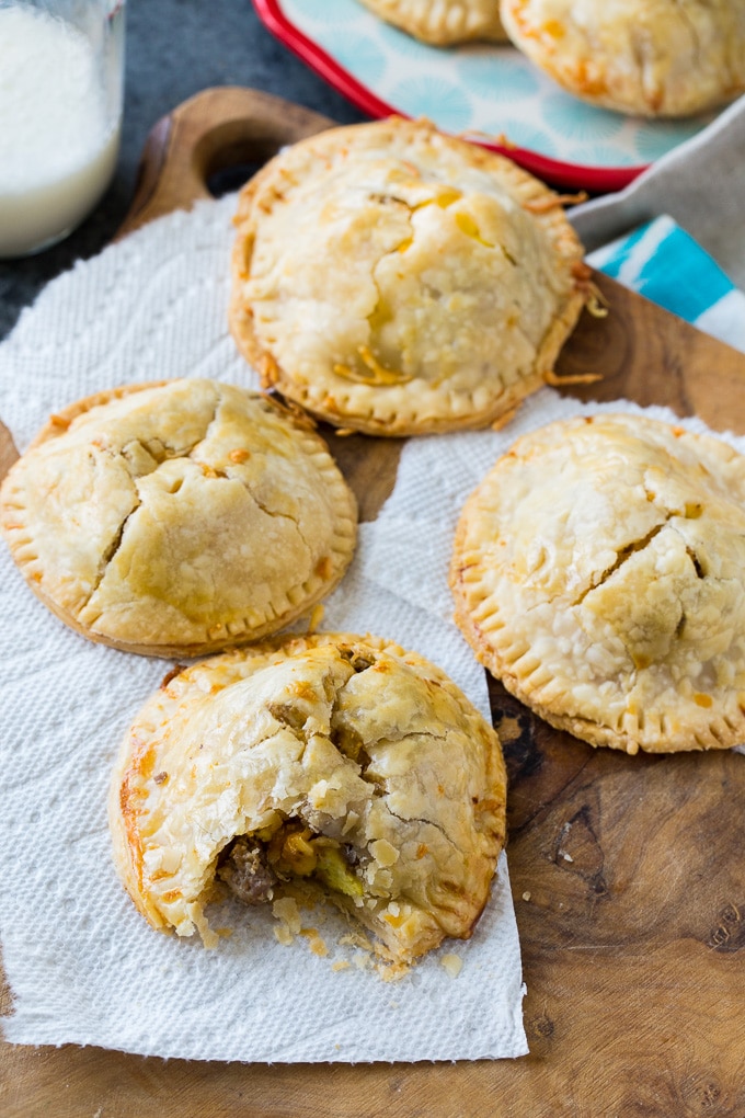 Sausage, Egg, and Cheese Hand Pies Spicy Southern Kitchen