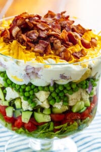 Seven-Layer Salad - Spicy Southern Kitchen