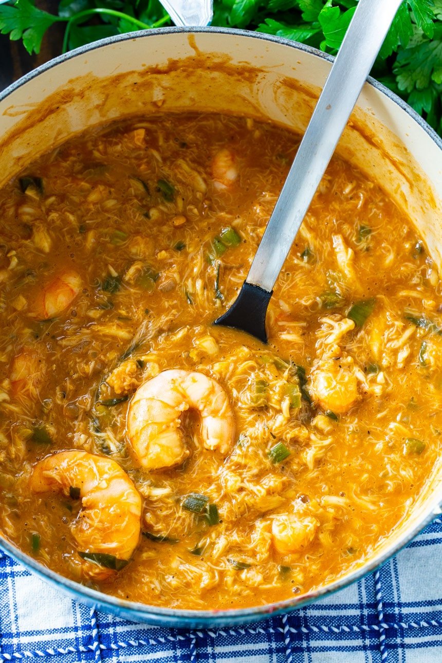 Seafood Etouffee with Crab and Shrimp