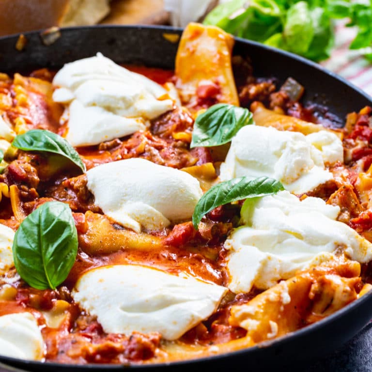skillet lasagna