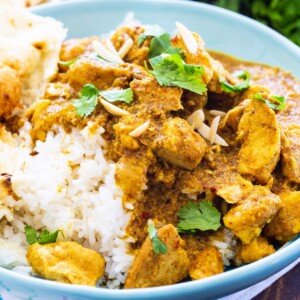 Slow Cooker Chicken Korma - Spicy Southern Kitchen