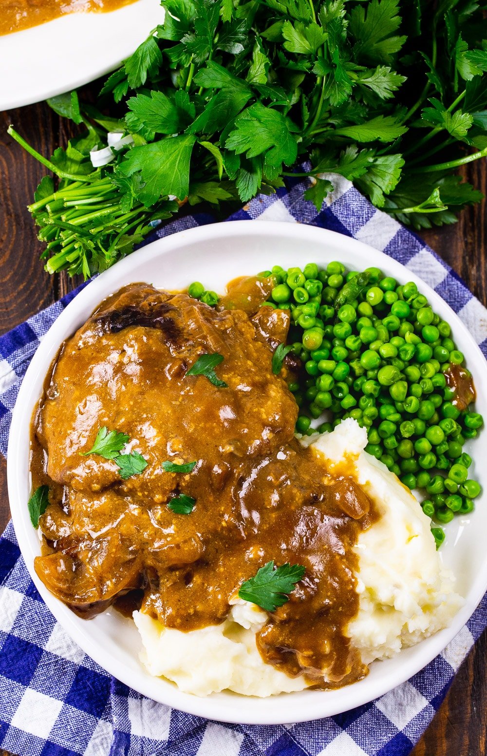 Crock Pot Cubed Steak with Gravy - Spicy Southern Kitchen