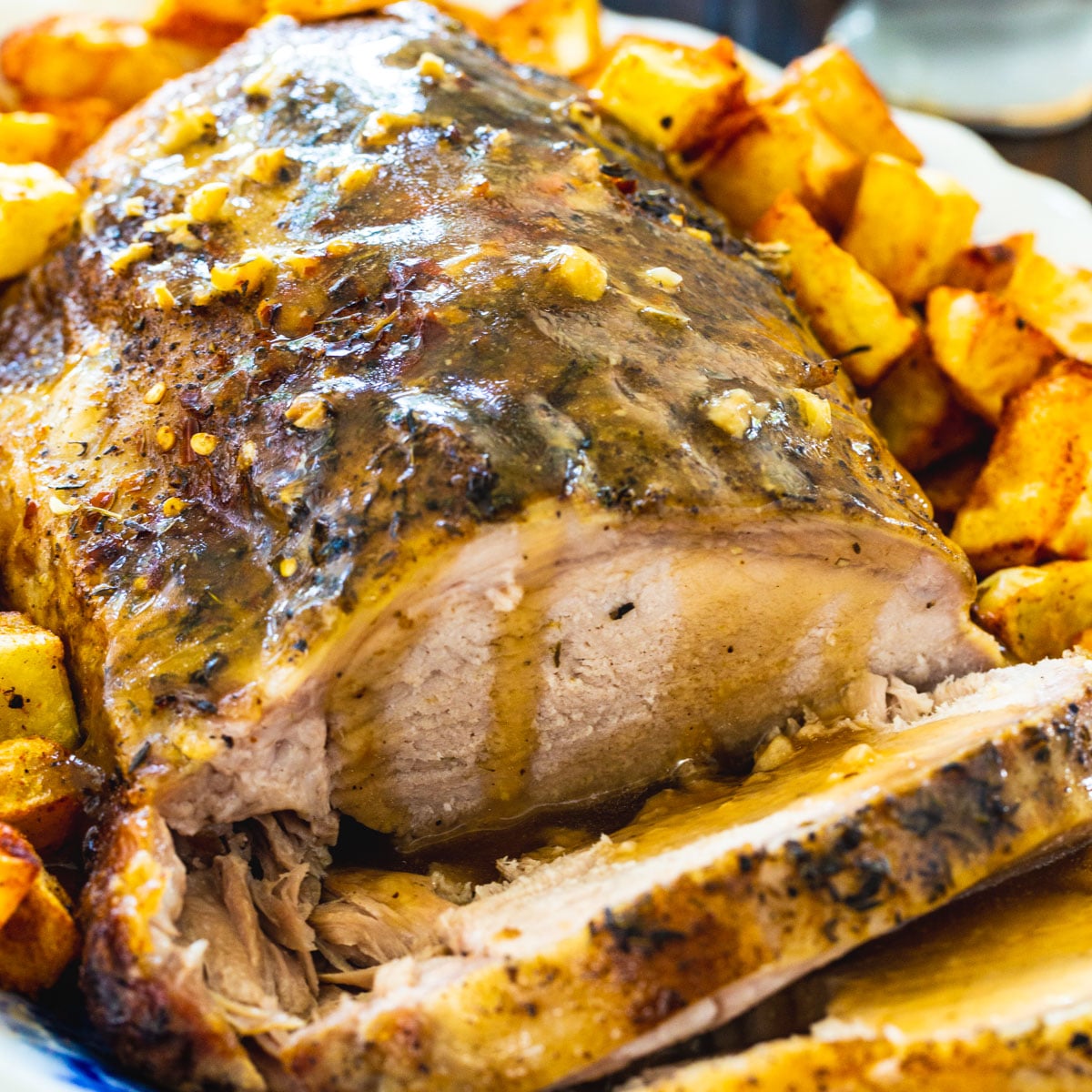 Slow Cooker Garlic Butter Pork Roast Spicy Southern Kitchen