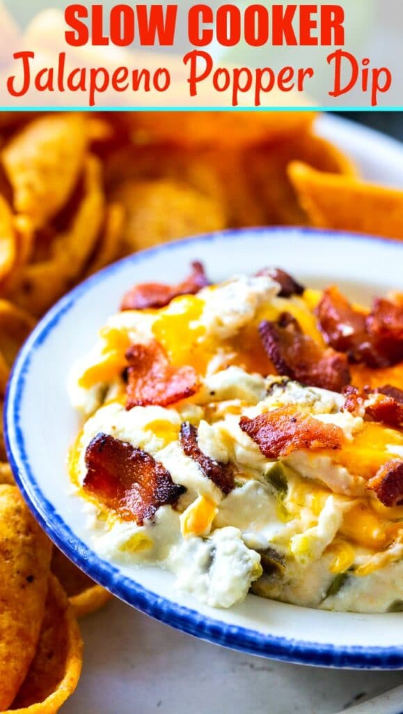 Slow Cooker Jalapeno Popper Dip Spicy Southern Kitchen