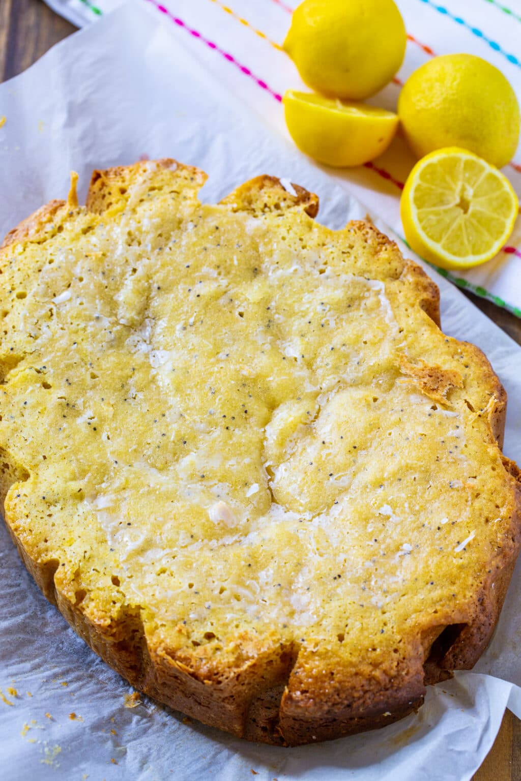 Slow Cooker Lemon Cake Spicy Southern Kitchen