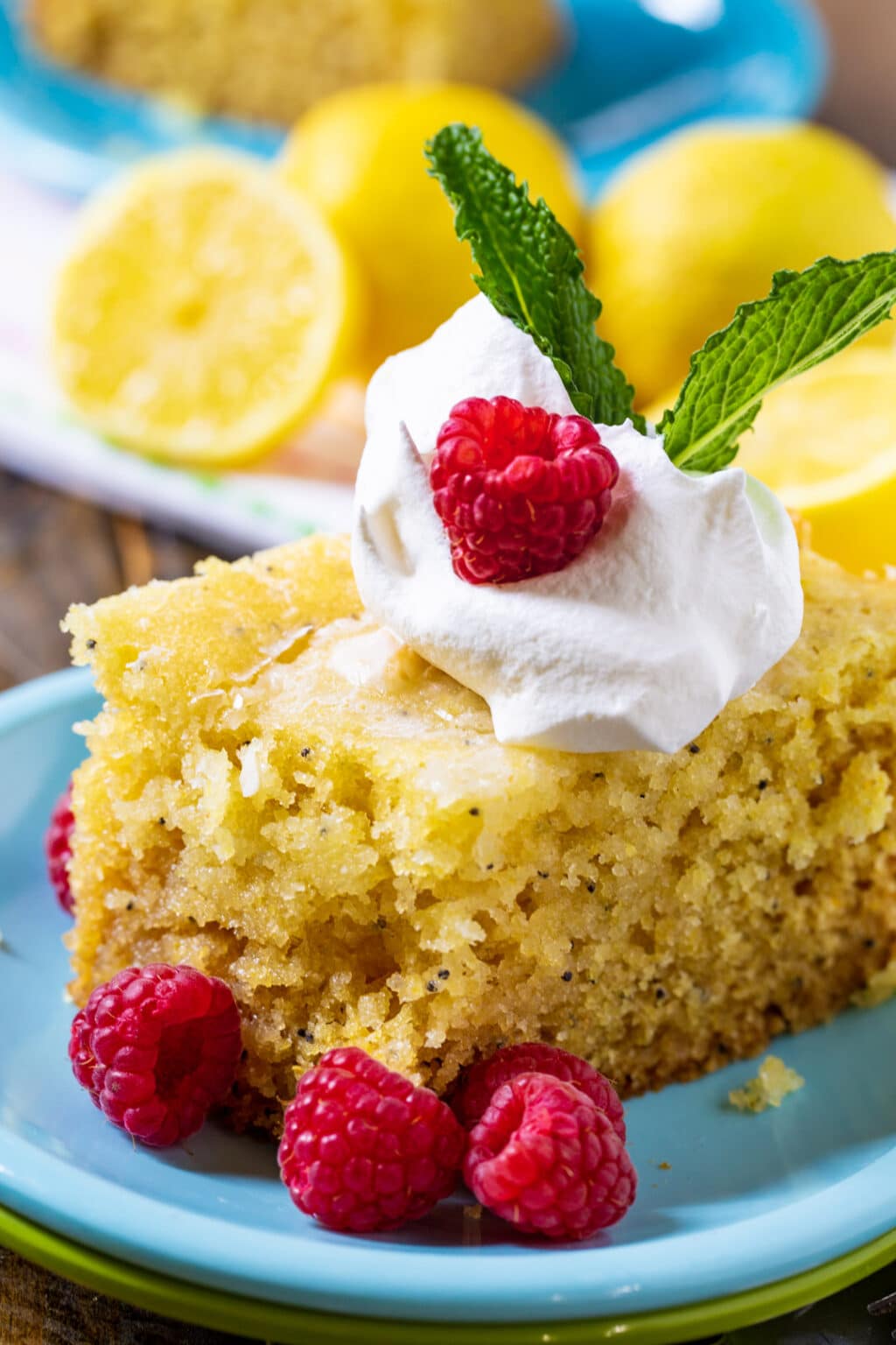 Slow Cooker Lemon Cake Spicy Southern Kitchen