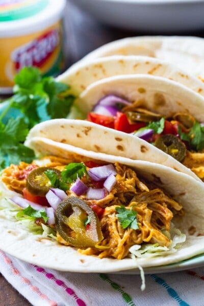 Slow Cooker Nacho Chicken - Spicy Southern Kitchen