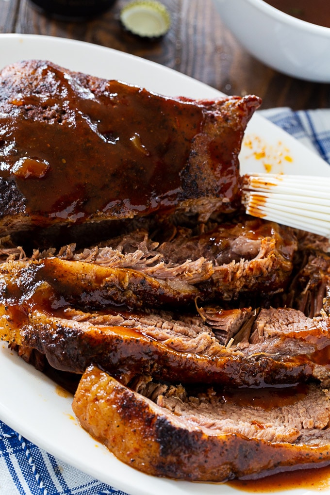 Slow Cooker Brisket - Spicy Southern Kitchen