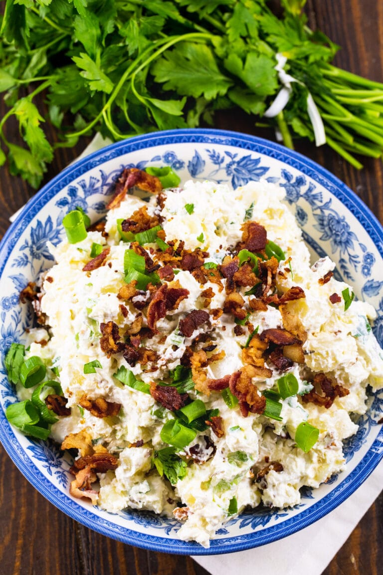 Sour Cream and Bacon Potato Salad Spicy Southern Kitchen