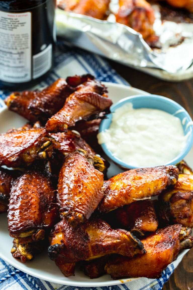Sticky Soy Chicken Wings Spicy Southern Kitchen