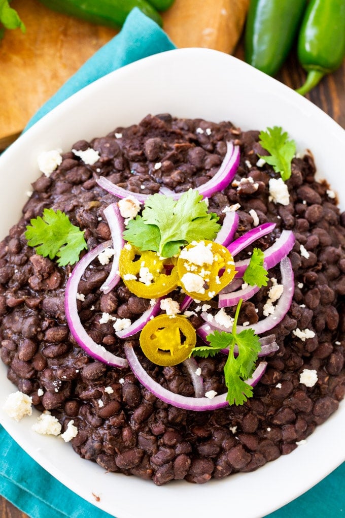 Spicy Black Beans Recipe - Spicy Southern Kitchen