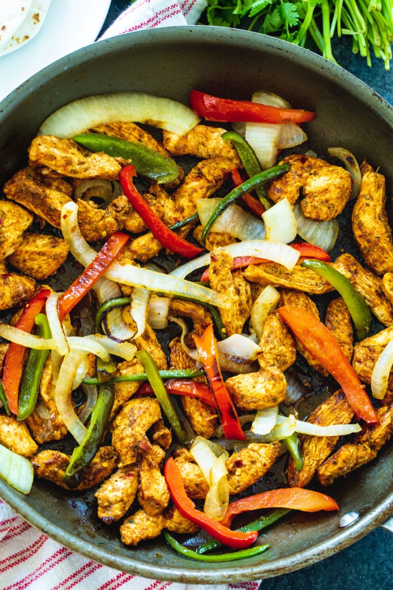 Spicy Chicken Fajitas - Spicy Southern Kitchen