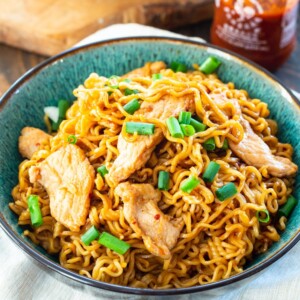 Ramen Noodles with Spicy Pork