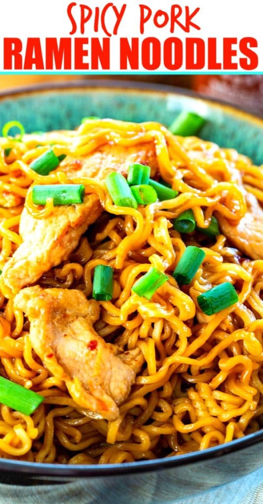 Spicy Pork Ramen Noodles Spicy Southern Kitchen