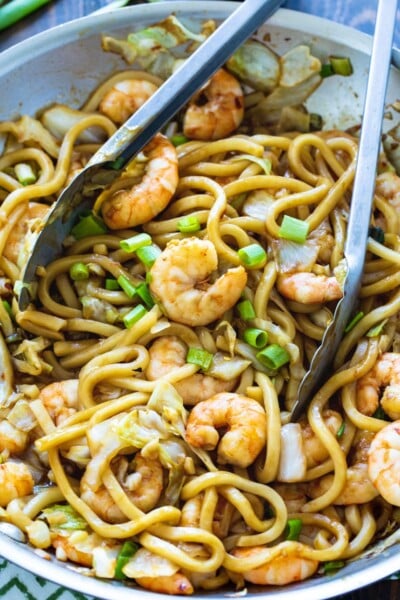 Spicy Shrimp Udon - Spicy Southern Kitchen