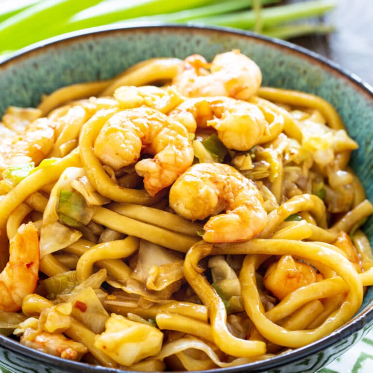 Spicy Shrimp Udon Spicy Southern Kitchen