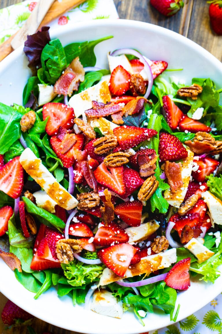 Strawberry Fields Salad - Southern Recipes