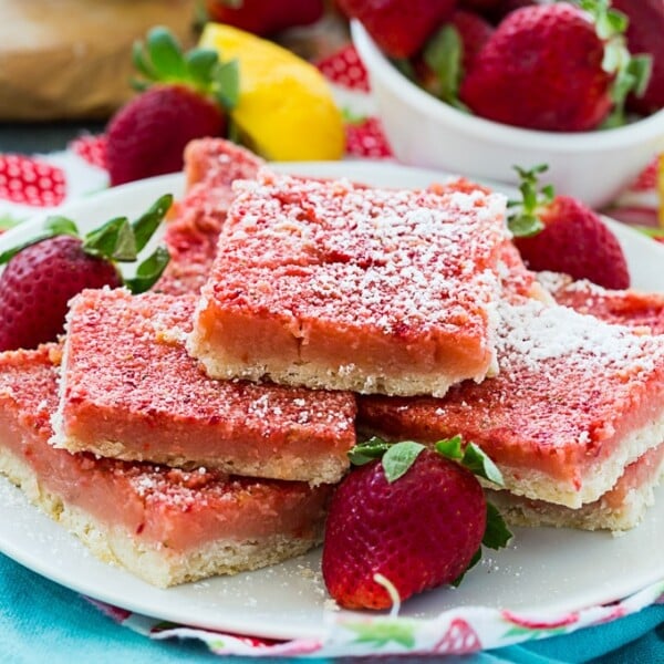 Strawberry Lemonade Bars