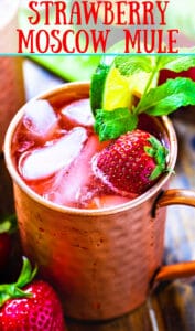 Strawberry Moscow Mule Recipe - Spicy Southern Kitchen