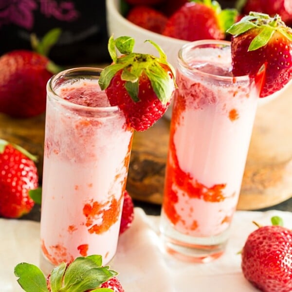 Strawberry Shortcake Shots