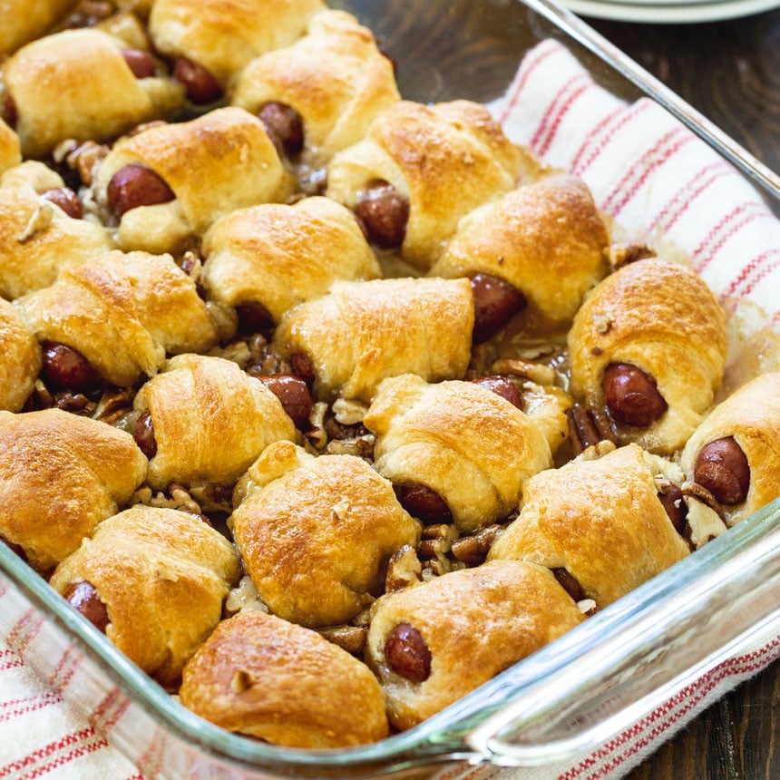 Sweet Little Smokies in a 9x13-inch baking dish