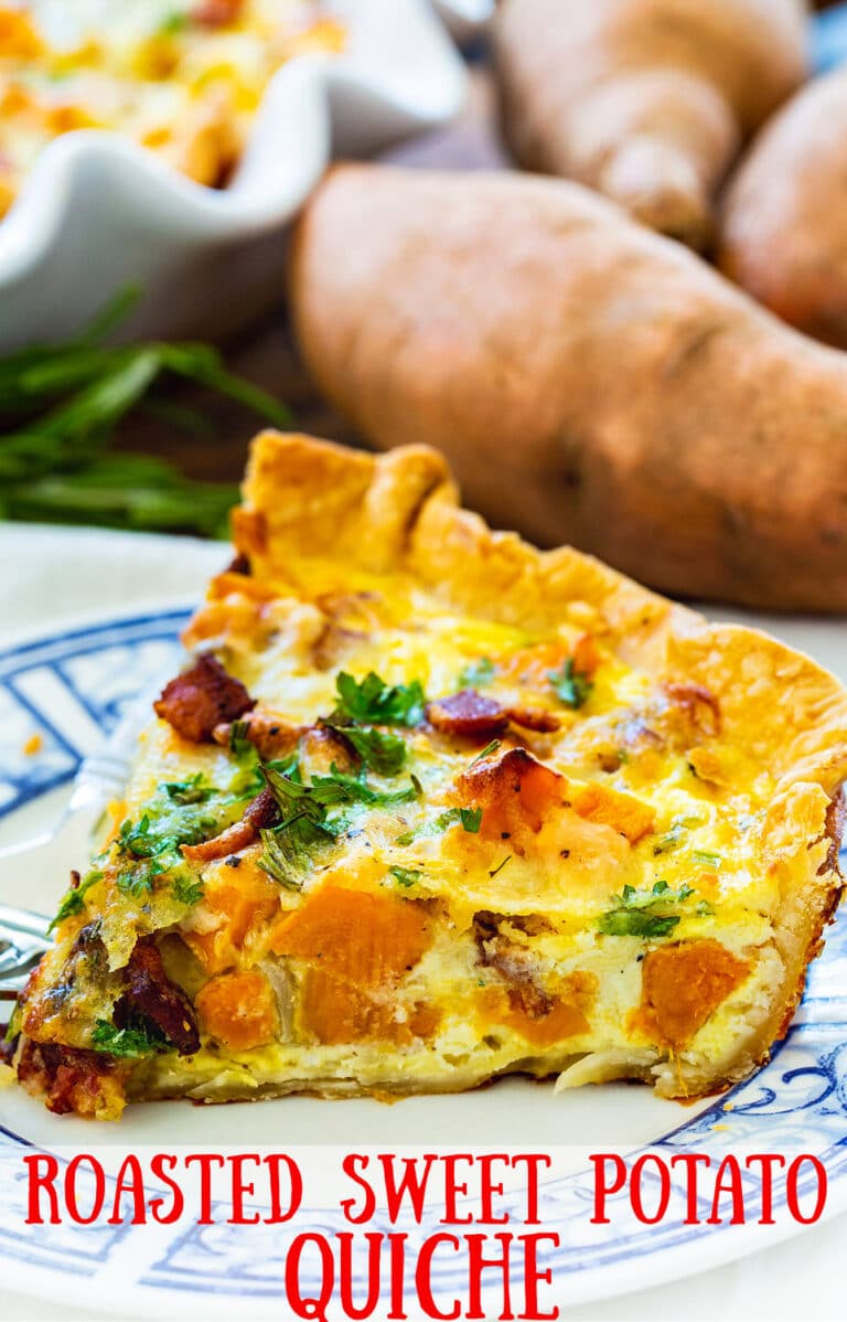 Roasted Sweet Potato Quiche Spicy Southern Kitchen