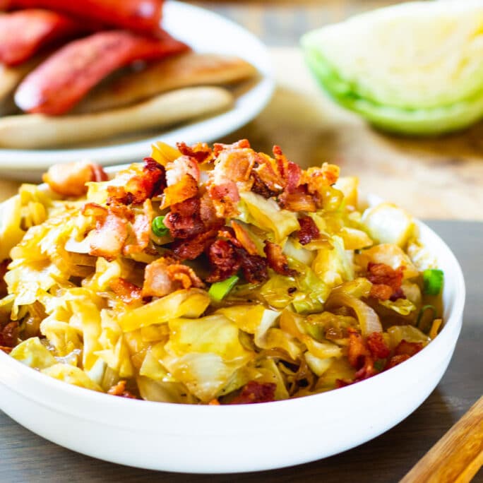 Sweet and Sour Cabbage with Bacon Spicy Southern Kitchen