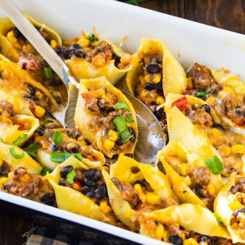 Taco Stuffed Shells Spicy Southern Kitchen