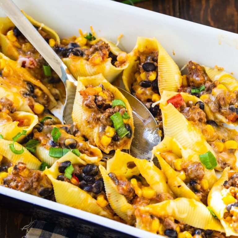 Taco Stuffed Shells Spicy Southern Kitchen