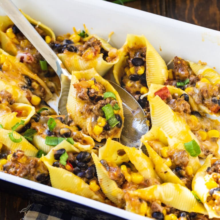 Taco Stuffed Shells Spicy Southern Kitchen