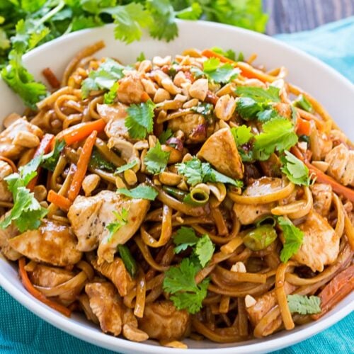 Thai Chicken Pasta - Spicy Southern Kitchen