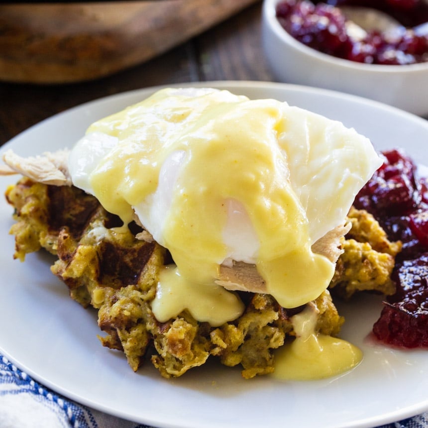 Thanksgiving Eggs Benedict Spicy Southern Kitchen