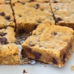 Toffee Bars with Chocolate Chips