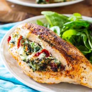 Tuscan Stuffed Chicken