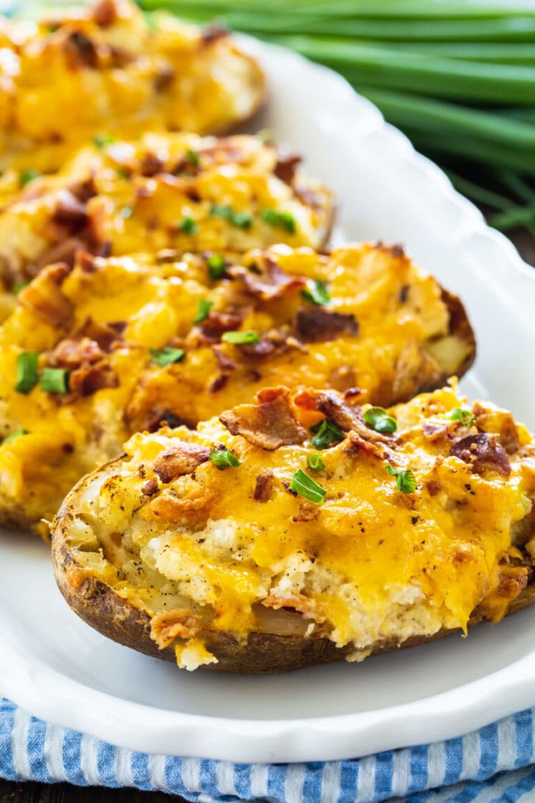 Twice Baked Potatoes - Spicy Southern Kitchen