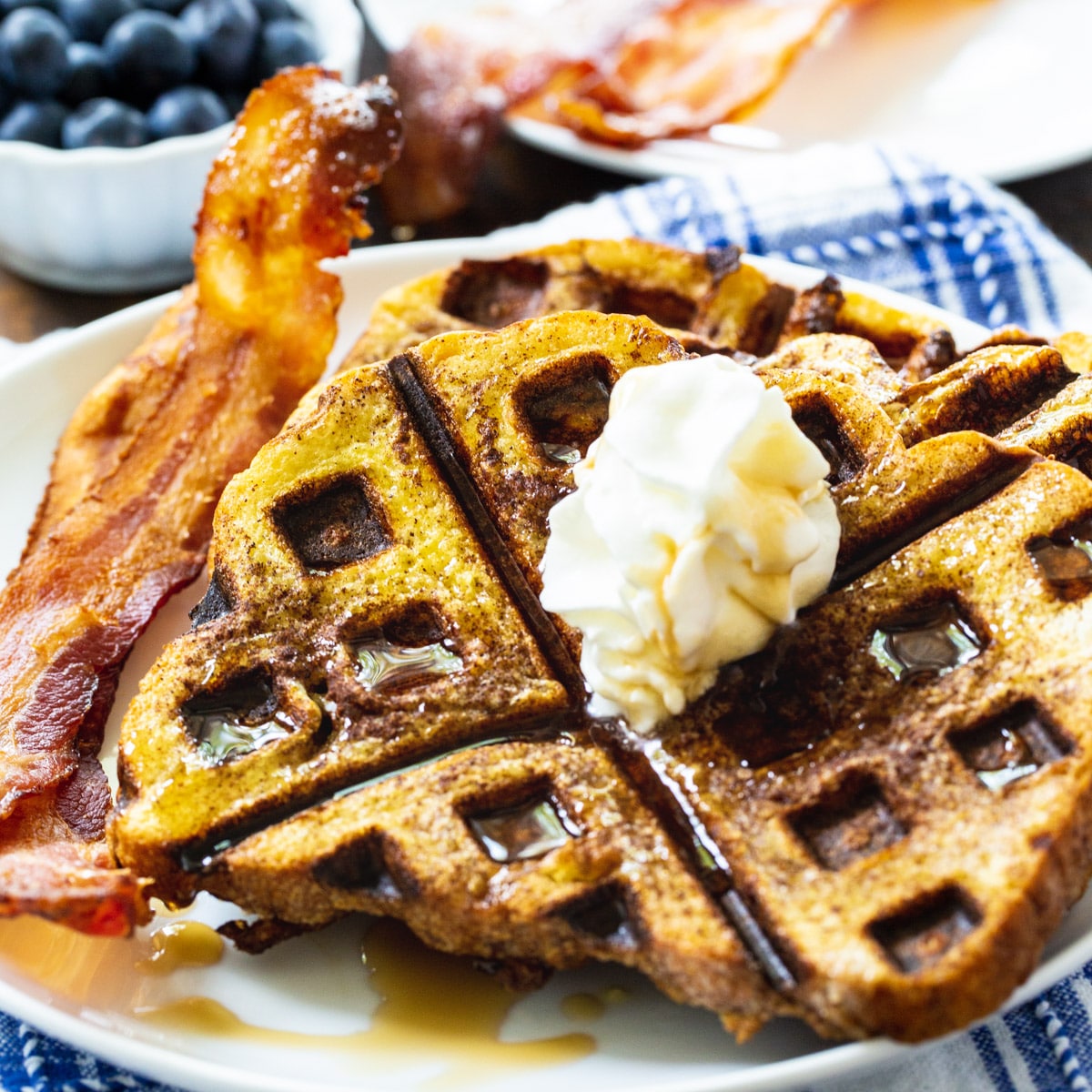 Waffle French Toast is the New Breakfast Champ