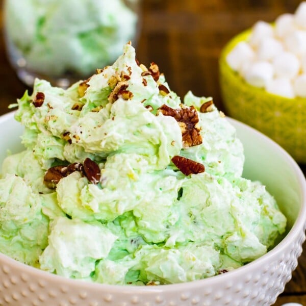 Bowl full of Watergate Salad.