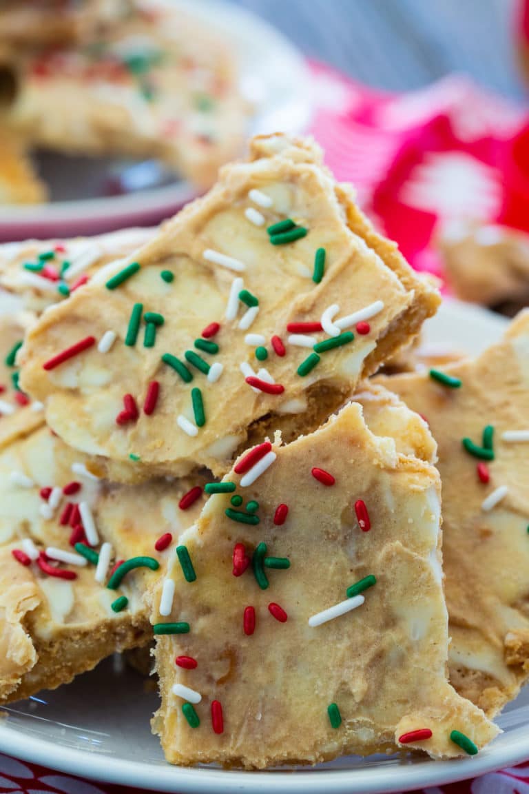 White Chocolate and Peanut Butter Christmas Crack Spicy Southern Kitchen