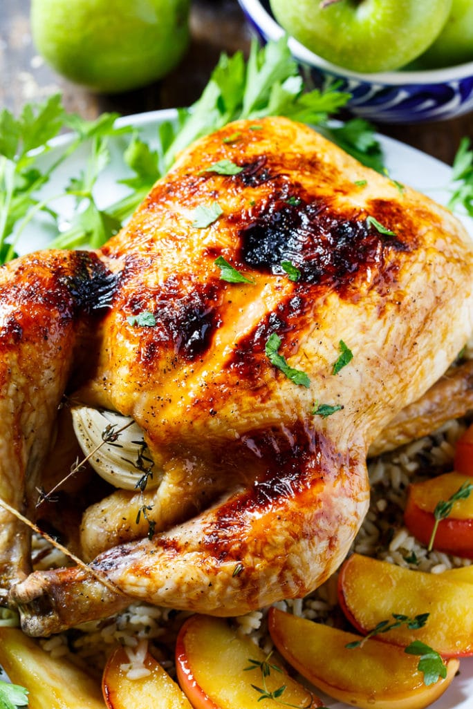 Slow Cooker Whole Chicken Cooked in Cider Recipe