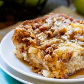 Apple Crisp Coffee Cake - Spicy Southern Kitchen