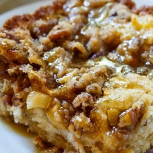 Apple Crisp Coffee Cake- perfect for fall!