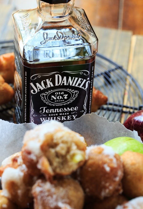 Friskey Apple Fritters with Jack Daniels