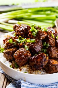 Spicy Apple-Glazed Meatballs