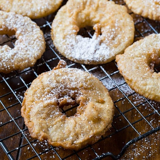 Beer-Battered Apple Rings