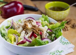 Apple Walnut Chicken Salad- Applebee's Copycat