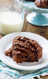 Chocolate-Chocolate Chip Applesauce Scones