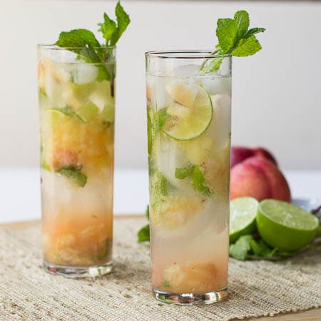 Nectarine Mojito