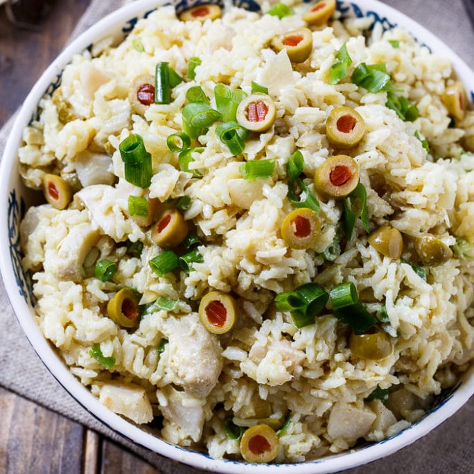 Artichoke-rice salad