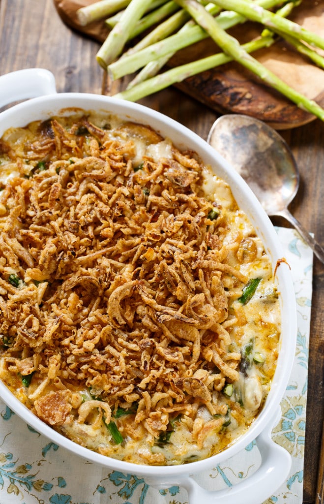 Asparagus Casserole - Spicy Southern Kitchen