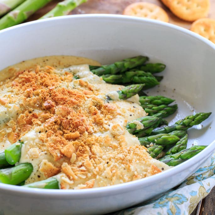 Asparagus Mornay - Spicy Southern Kitchen